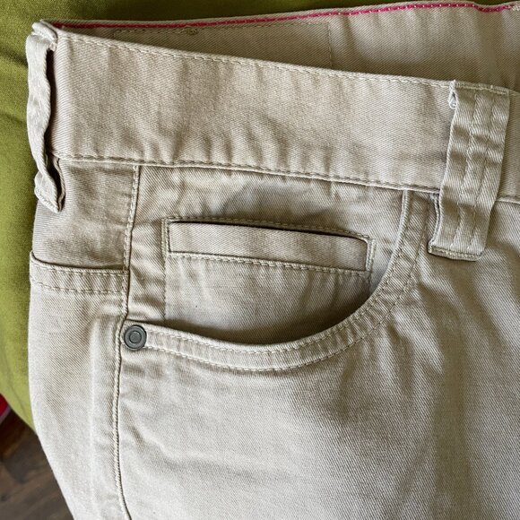 MEC Mountain Equipment Coop Woman's Tan Casual Flared Pants-Sz. 10 - Picture 12 of 12